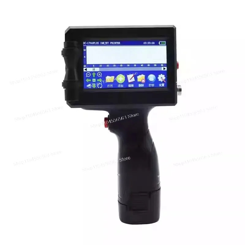 Cost-effective handheld inkjet printer - portable design with 3D scanner capabilities