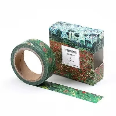 1 Roll Color Series Decorative Tape Journal Collage Scrapbook Collage Diy Decorative Small Item Tape