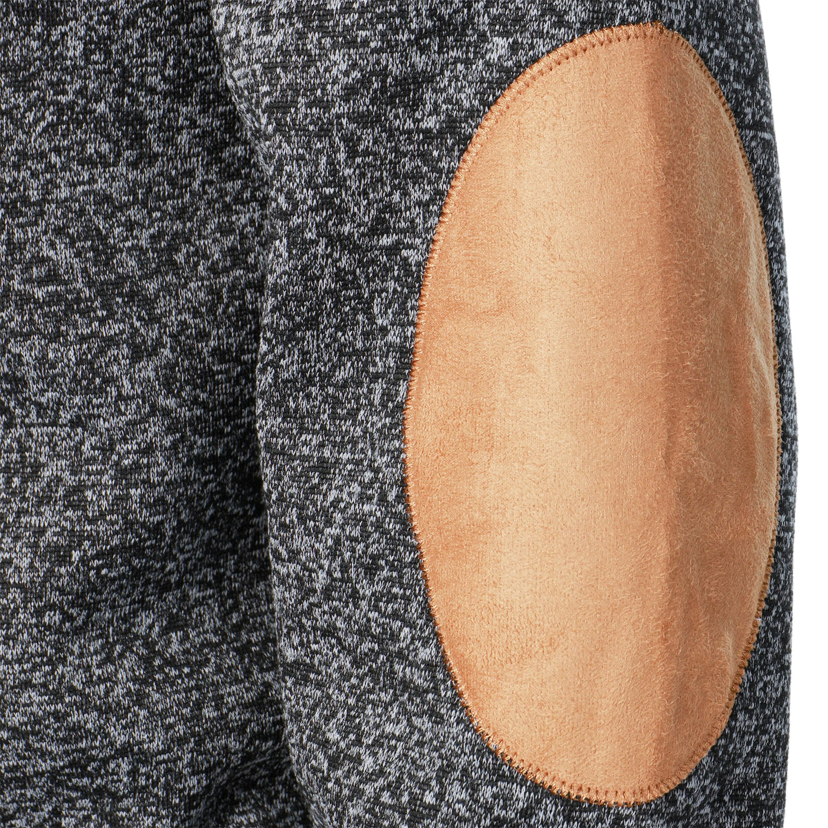 Autumn and winter men's stand collar long sleeve casual knitted sweater top