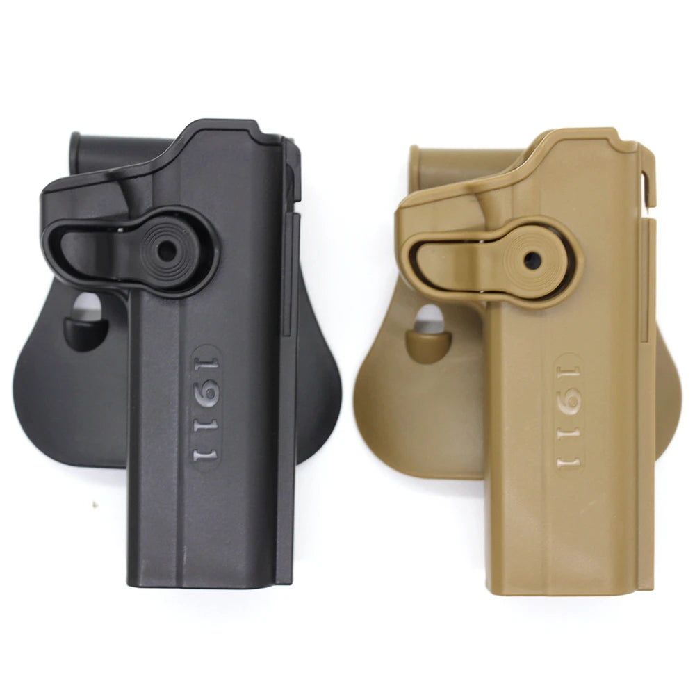 1911 Tactical Gun Holster with Double Magazine Pouch Pistol Holster Belt Holster Gun Paddle Carry Case For colt 1911 accessory