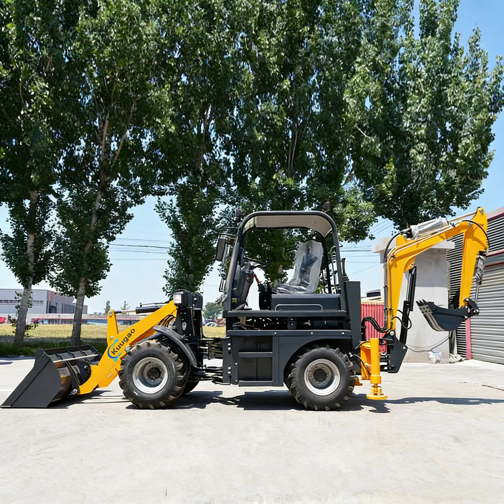 Backhoe Loader Free Shipping Excavators Machine Digger Front Loader 3 Ton Mini Excavator Bagger Garden Mini Loader B Customized