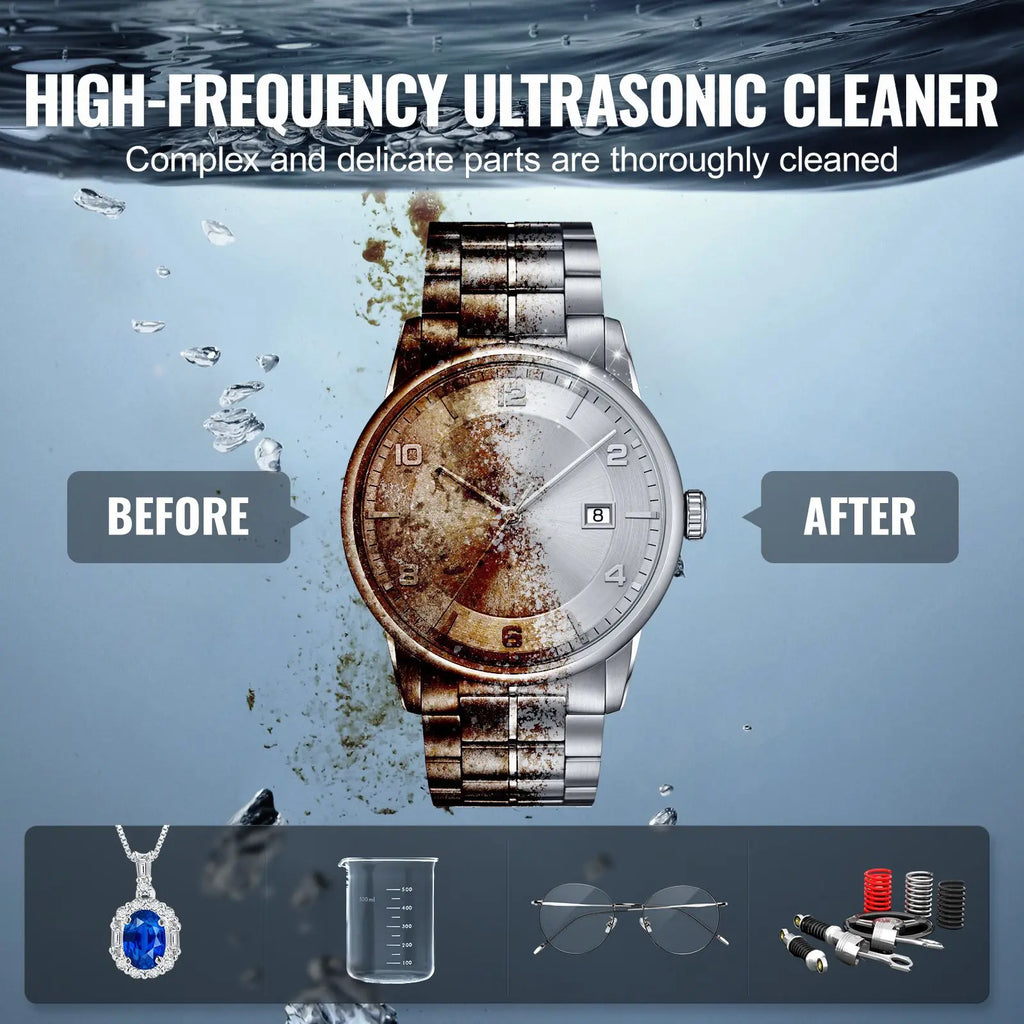 Professional 30L Ultrasonic Cleaner with Heater Timer & Basket 360W Digital Sonic Cavitation Machine Electric Power Source