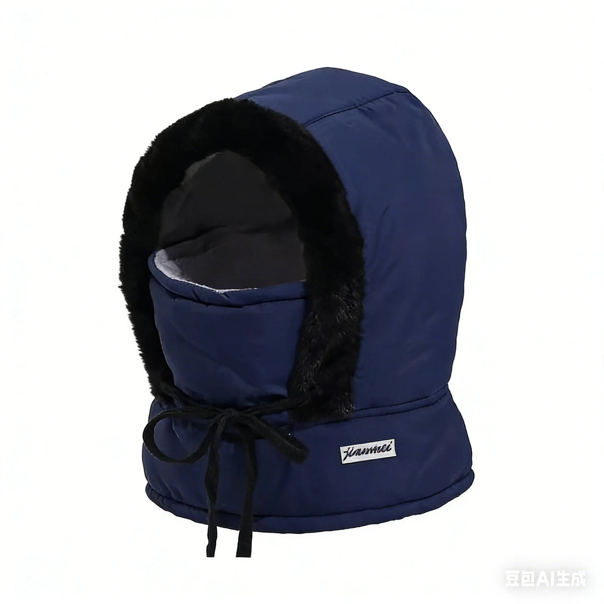 Winter Down Hat With Hood Unisex Thickened Warm Windproof And Waterproof Cap For Men Women Outdoor Skiing Hiking