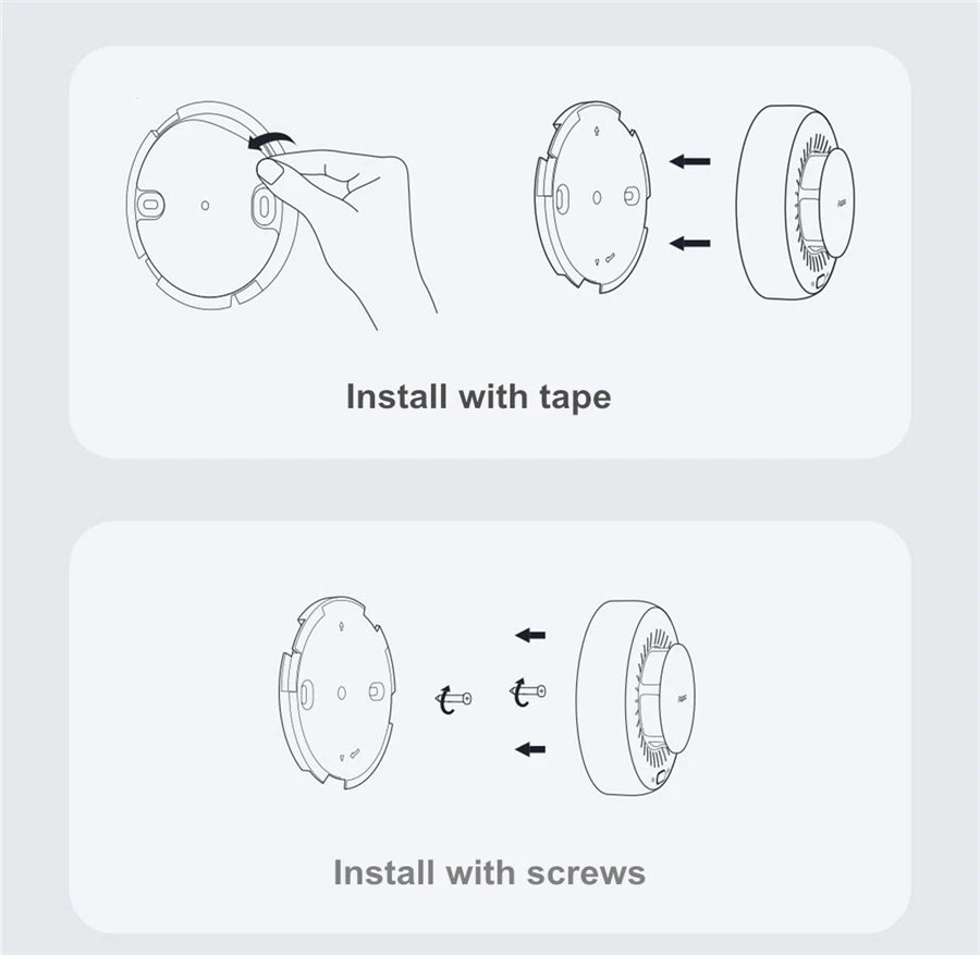 Aqara Smart Natural Gas Smoke Detector ZigBee Gas Leak Alarm Intelligent Linkage Smart Home Security For Mi Home Homekit APP
