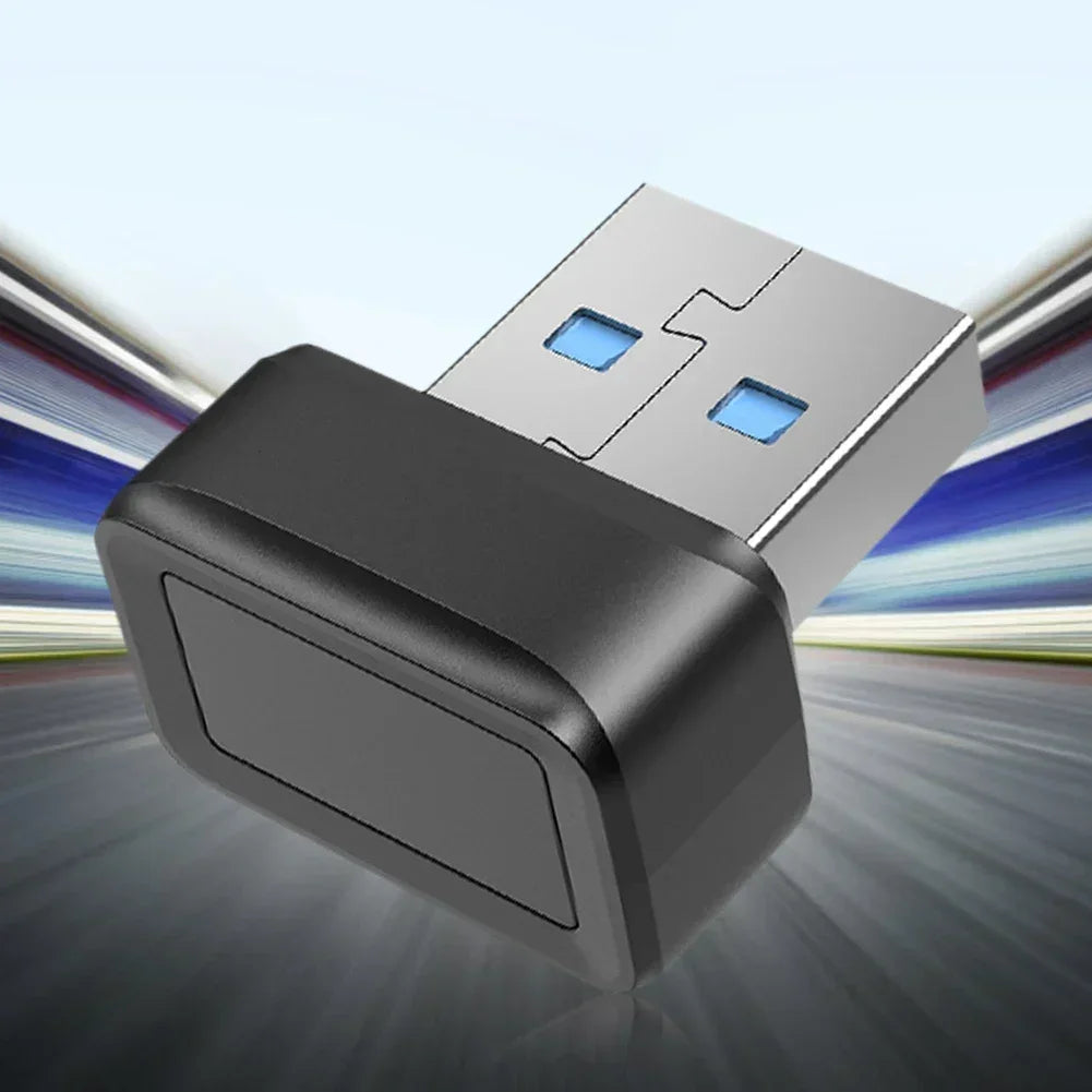USB Fingerprint Key Windows Compatible Biometric Scanner for Password Free Login Ideal for PC Security