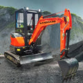LANDWARD YANMAR Excavator 2.5 Tons Mini Excavator Optional Engine 24HP XT25U Crawler Cab Mini Excavator 3 Tons Euro 5 Customized