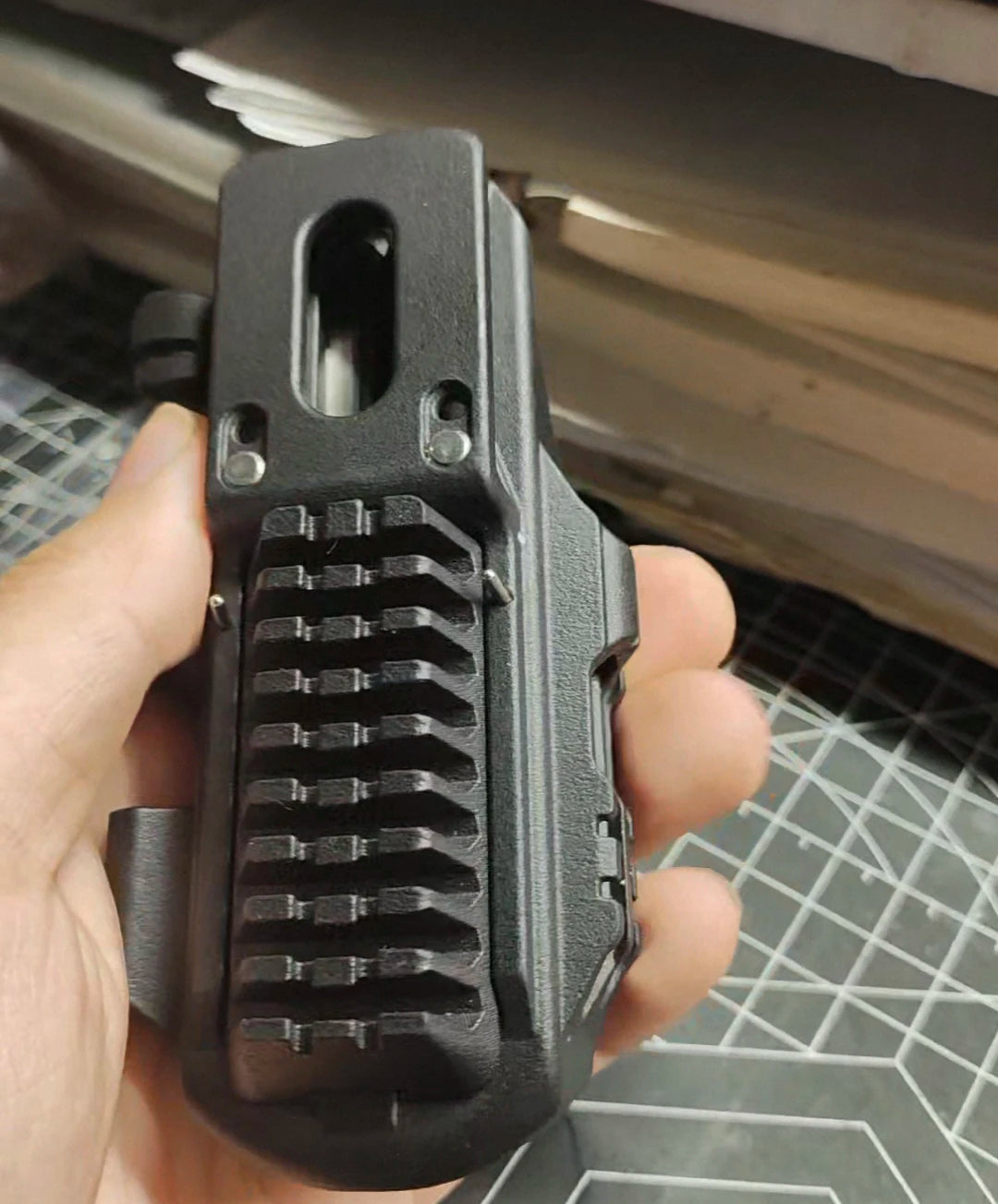 Custom Made  Nylon Holster, Durable Multi-TOOL Belt Sheath with Bit Storage Slot for Leatherman ARC (PLIERS NOT INCLUDED)