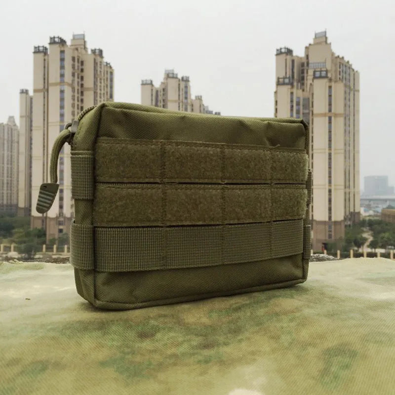 Molle Utility EDC Waist Bag Tactical Pouch Sports Fanny Bag Belt Pouch Outdoor Sports Hunting Bag