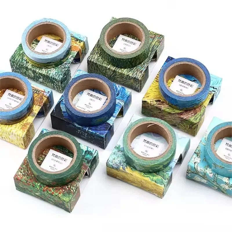 1 Roll Color Series Decorative Tape Journal Collage Scrapbook Collage Diy Decorative Small Item Tape