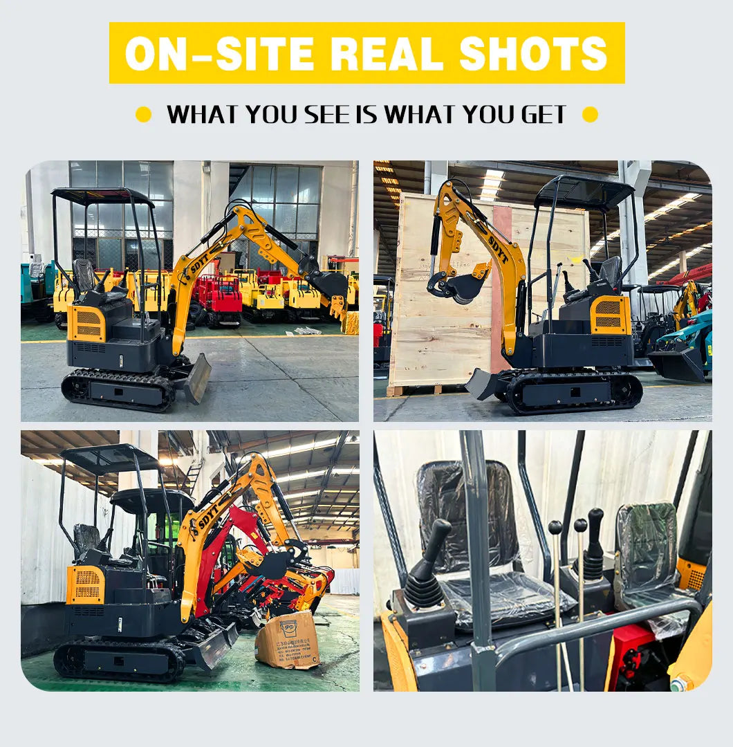 2026 Mini Excavator 2.0 Ton Small Excavator Small Digger Use For Family Farm And Garden Work In China Customized