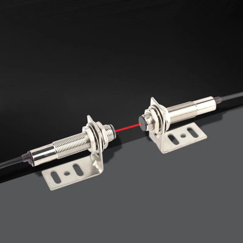 Laser Beam Photoelectric Inductive Switch Infrared Sensor 24v Three Wire Remotely Adjustable E3F-20C1/L