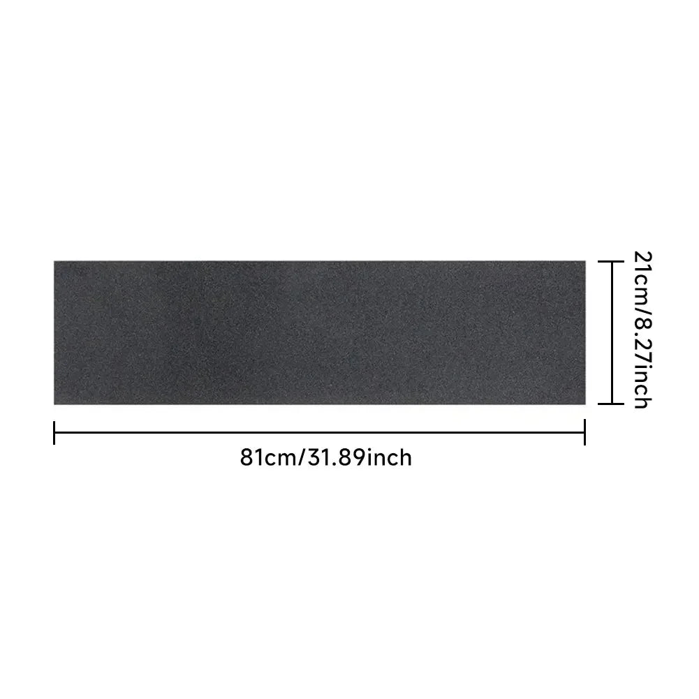 Universal 81*21cm Pro DIY Skate Board Anti-slip Sandpaper Wear resistance Sandpaper Decks Sticker PVC Waterpoof Anti-slip Tape
