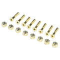 8set Skateboard Bridge Spike Replacement Screws Nuts Set For Skateboard Longboard Acce Bridge Frame Deck Screw M5x25mm/28mm/30mm