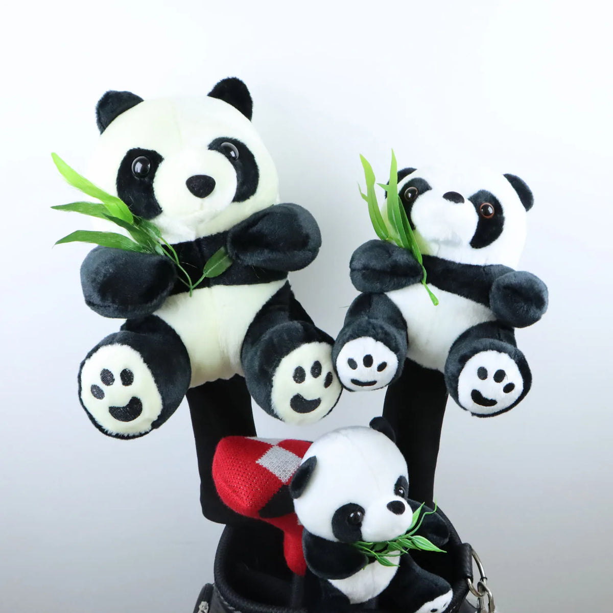 2025 Golf Headcover for Driver Fairway #3#5 460cc Wood Cover Panda Style CUTE GIFT Noverty for Golfer Lady Men