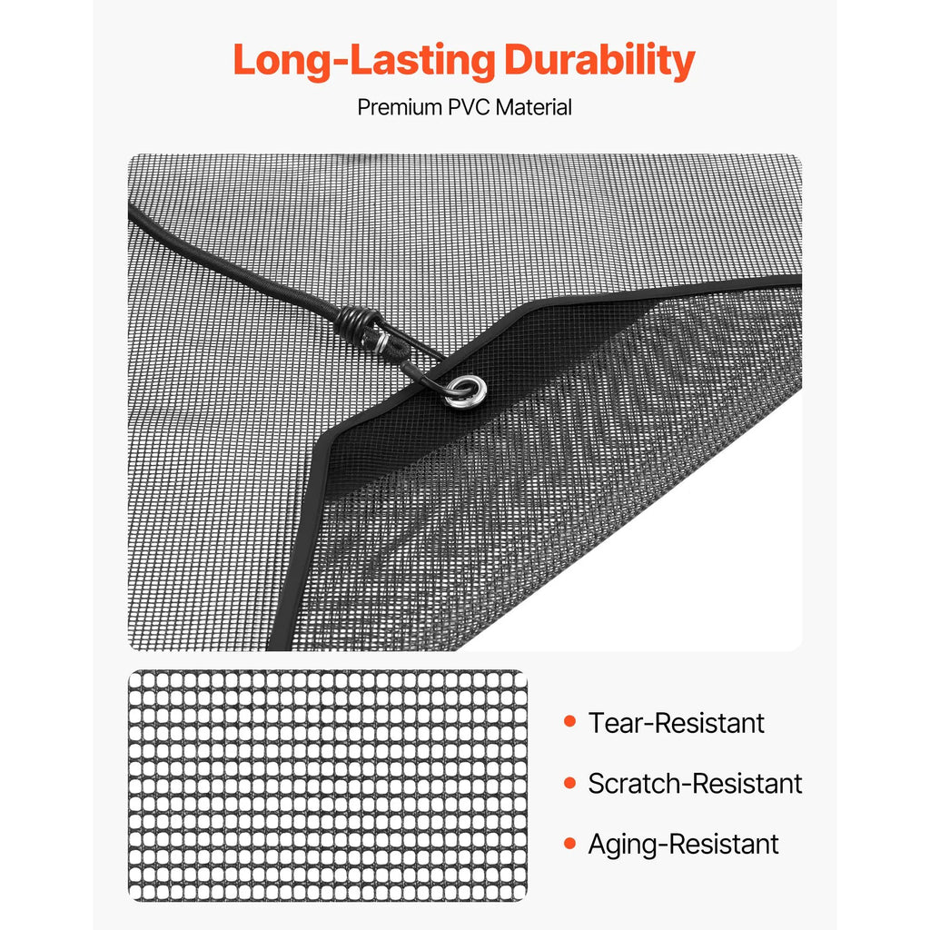 Universal 28 X 28 Inch AC Cover for Air Conditioner Units Top Mesh Defender T Furniture Cover