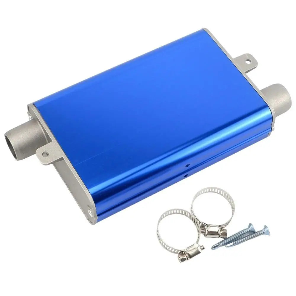 Car Parking Heater Generator Muffler 24mm Aluminum Alloy Exhaust Muffler Heater Exhaust Muffler Silencer Pipe