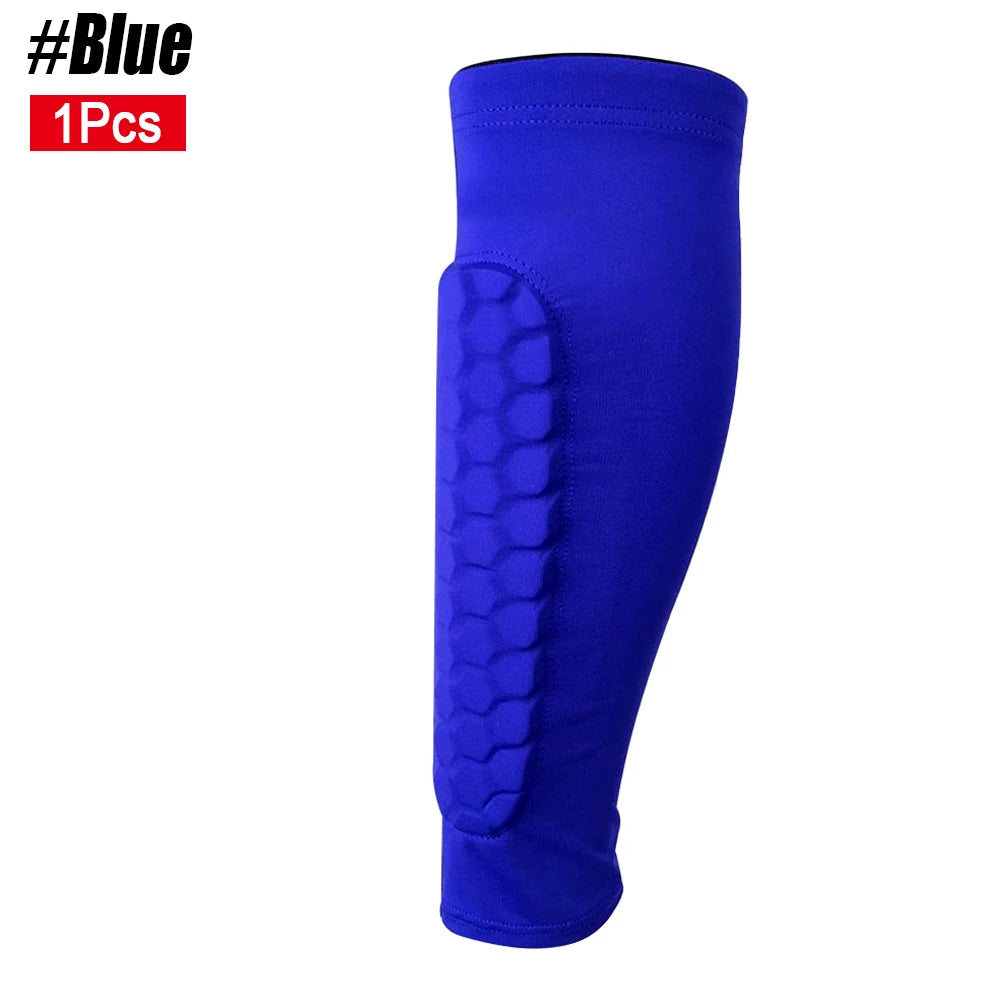 Honeycomb Soccer Shin Guards Football Shields Sports Legging Shinguards Leg Sleeves Protective Gear Shank Protector