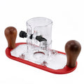 New Wood Router Base for Edge Guide - Woodworking Trimming Machine Milling Groove Flip Engraving Trimming Opening Milling Base
