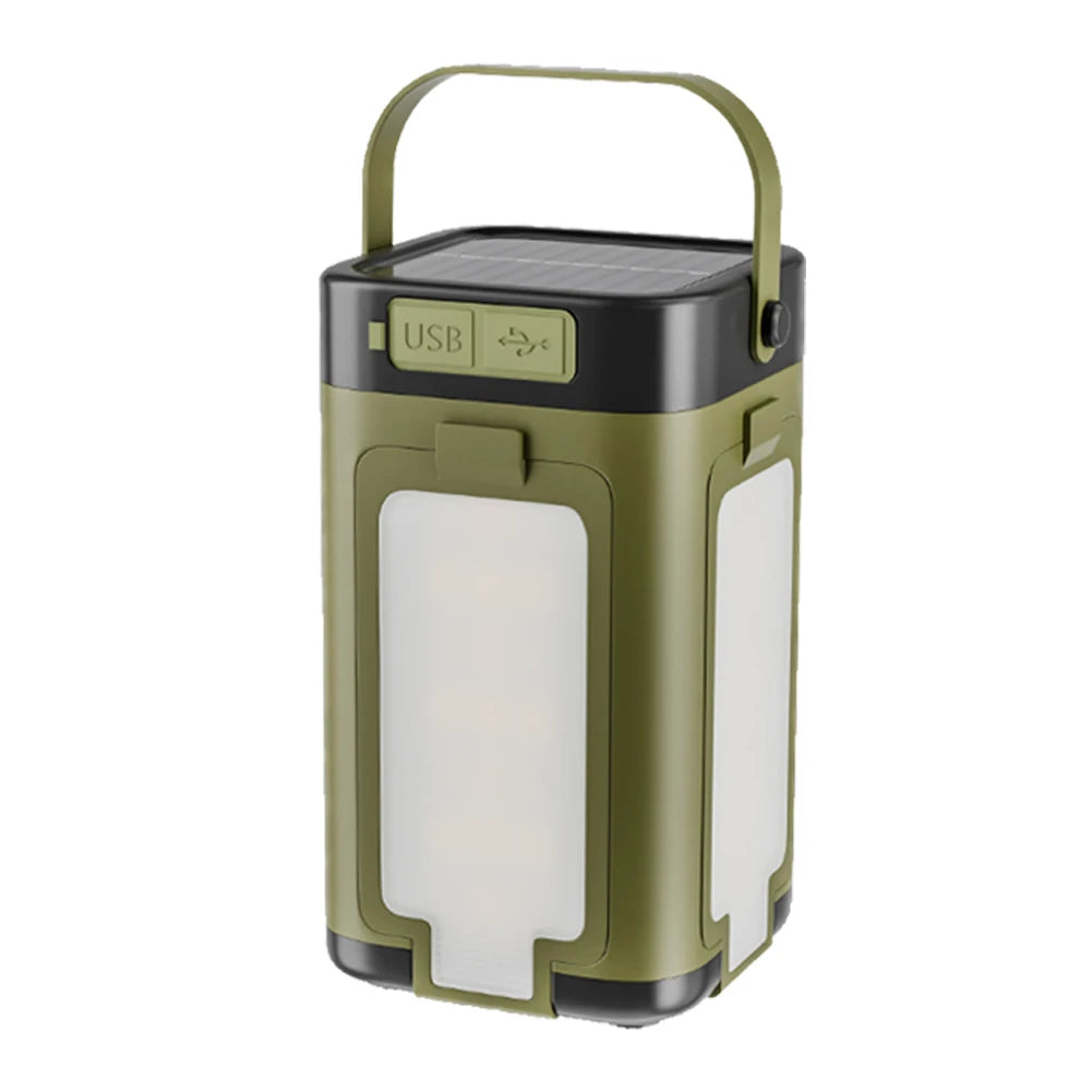 Foldable Camping Light Waterproof Rechargeable Lantern Portable Flashlight LED Tent Light for Camping Hiking Fishing