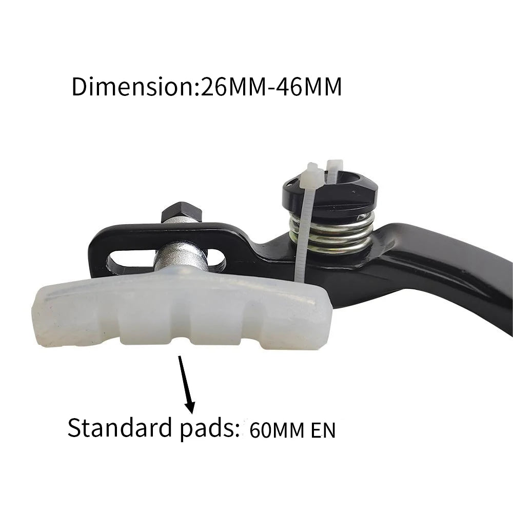 CEJLRO BMX Rear U- Brake Aluminum  Forged Brake Bicycle Brake Alloy Bake Parts BMX Brake System