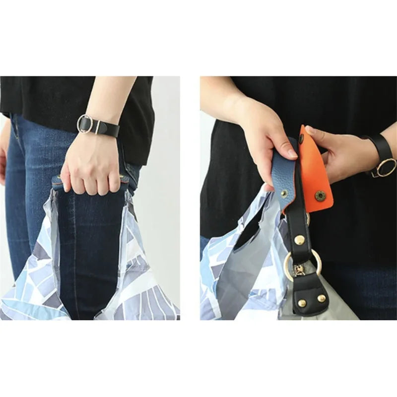 Luggage handle protection leather case Anti-slip shoulder strap leather pad Travel bag trolley leather case bag strap cover