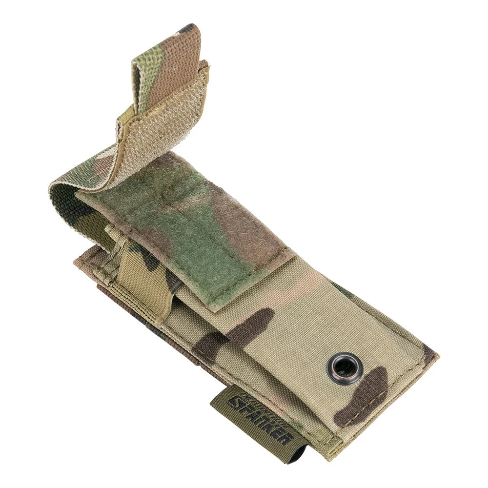 Airsoft Molle Pistol Pouch Tactical Single Magazine Pouch Flashlight Pouches 9mm Mag Bag Holder Bag Universal  Hunting Accessor