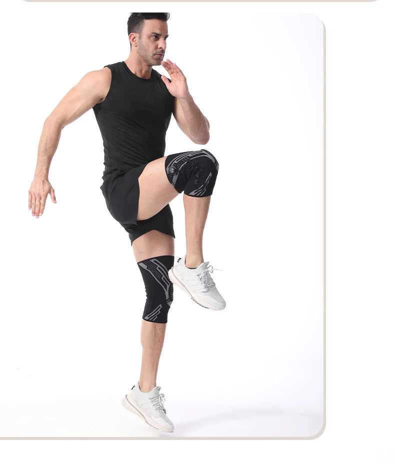 Adjustable Knob Knee Support Professional Sports Knee Brace for Basketball Football Running Badminton Fitness