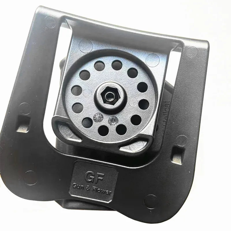 OWB Holster Fit Springfield Hellcat Micro-Compact , Paddle,360 Adjustable,Cant/Index Finger Release Right Hand Outside Waistband
