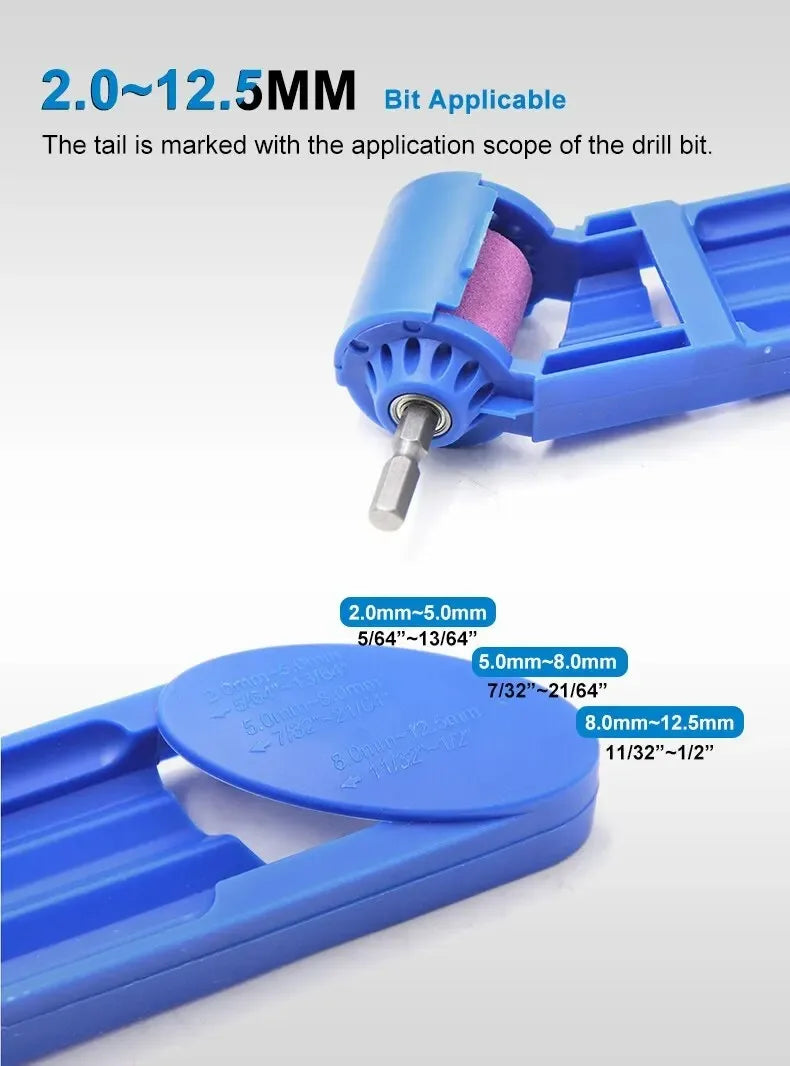Portable Electric Drill Bit Grinder Universal Iron Straight Sharpener Drill Bit Sharpen Machine Twists Drill Dremel Accessories