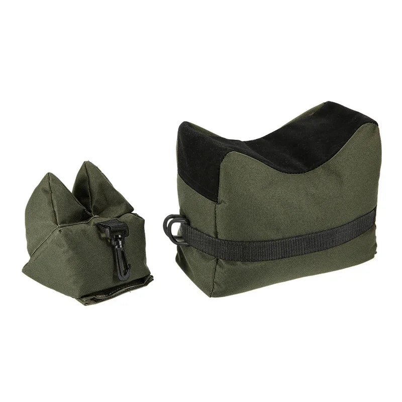 Portable Shooting Front and Rear Bench Rest Bag, Rifle Target Stand for Hunting Gun Support, Sandbag Stand Holders