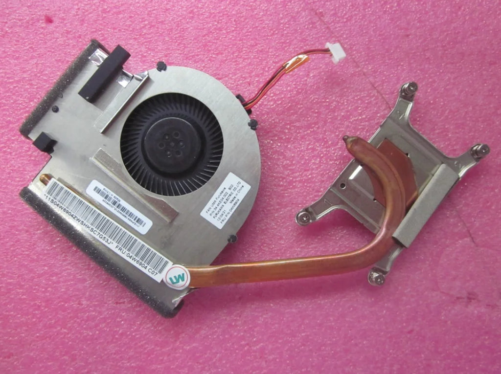 New Original For Laptop Lenovo Thinkpad T520 T530 Cooling Fan Heatsink Radiator 04W1580 04W1581 04W6905 04W6906