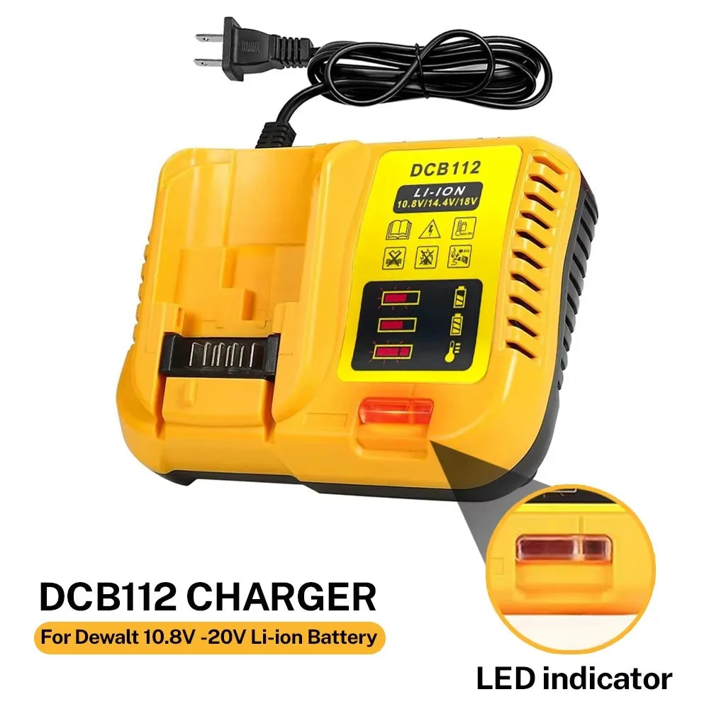 DCB112 Lithium Battery Charger 18V 20V Converter Base Battery Adapter Plastic Electrical Tool Accessory