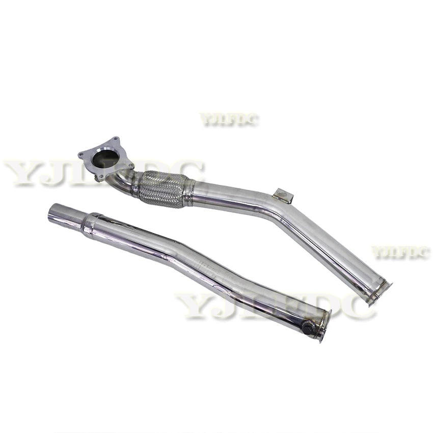Car Exhaust Downpipe Fits for VW Golf GTI MK5 MK6 Jetta 2.0T Turbo Down Pipes For Audi A3 2.5inch - 3inch Downpipe Accessories