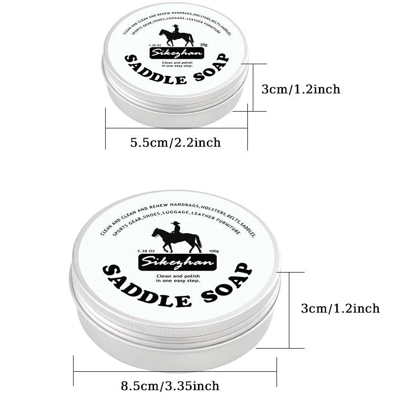 Mink Oil Leather Cream for Professional Saddle Care Deep Conditioning and Anti-Cracking Treatment for Equestrian Tack SIKEZHAN