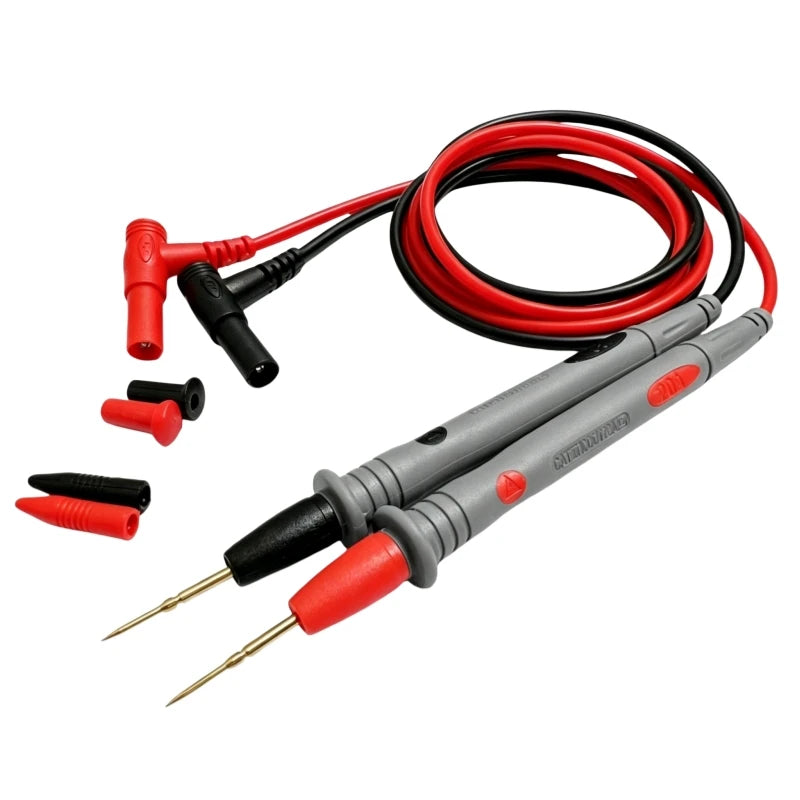 20A 1000V Universal Multimeter Test Leads, Ultra-sharp Tips PVC/Silicone Wire Probes for Electrical Testing