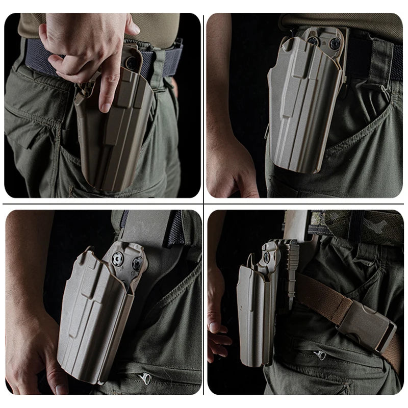 Tactical G26 P99C G2 Pistol Holster for GL 26 27 30 33/Walther P99C/G2/S&W M&P 45 Compact/Ruger SR-40C Quick Draw Holster