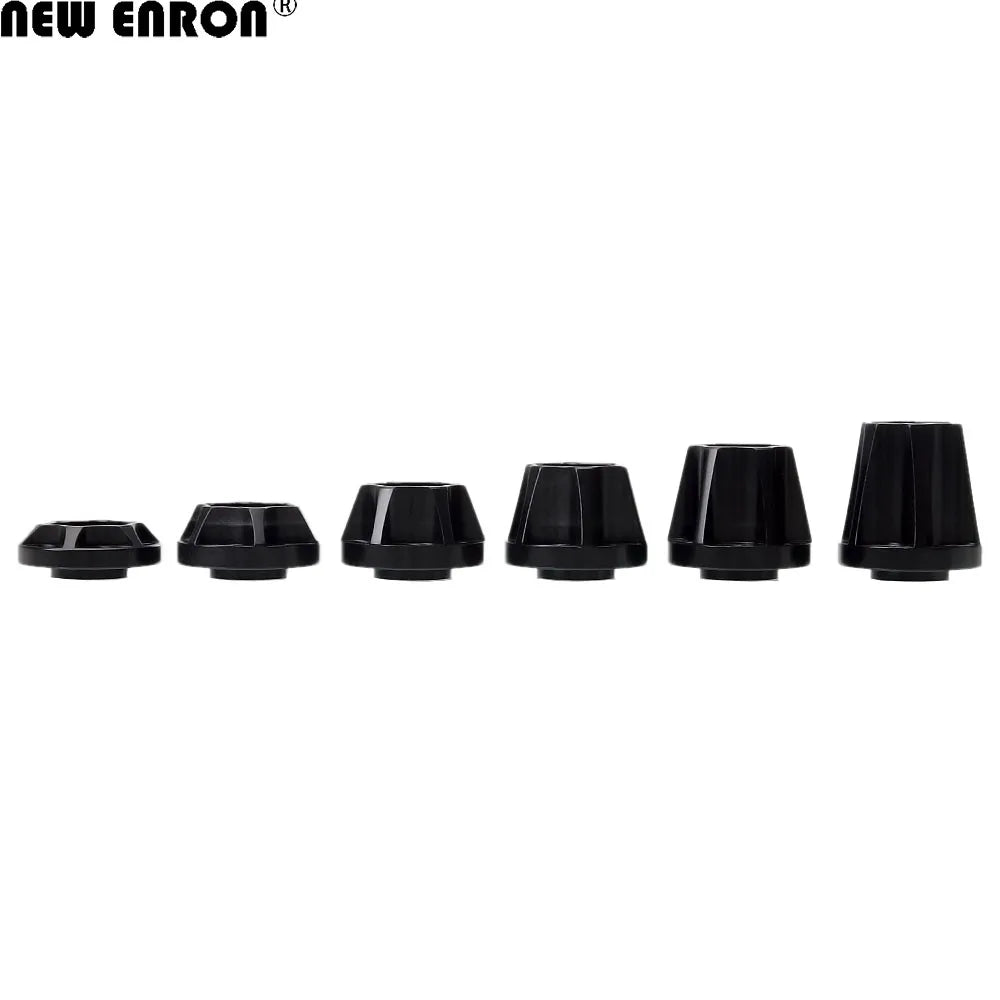 NEW ENRON 2P Aluminum Alloy CNC 12mm Wheel Hex Hub RC 1.9" 2.2"  Rim For  Car 1/10 Axial SCX10 Traxxas TRX4 D90 CC01