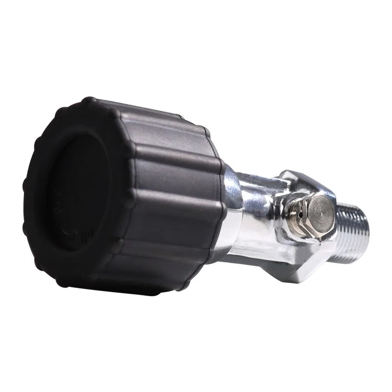 Chrome Plated Brass BRAND NEW GAS REGULATOR for CYLINDER ARGON CO2 with Male Thread M18*1.5 and Female Out Thread G5/8