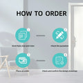 Sixinalu Sliding Doors Hurricane Resistant Door Thermal Break Aluminum Double Glaszed Exterior Interior Front Door Panel Custom