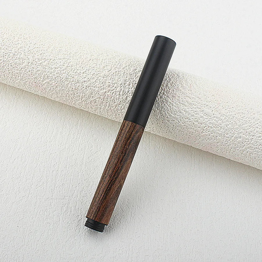 Exquisitely Designed Portable Pocket Vintage Mini Lipstick Pen Brass Solid Wood Materials Stationery Gifts Office Supplies