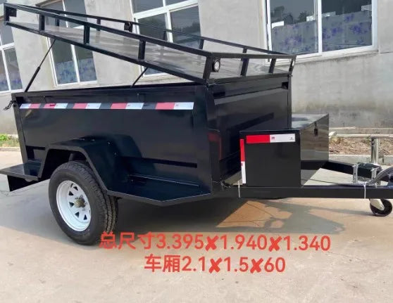 Camping trailer off-road home chassis self-driving car rear hanging small trailer