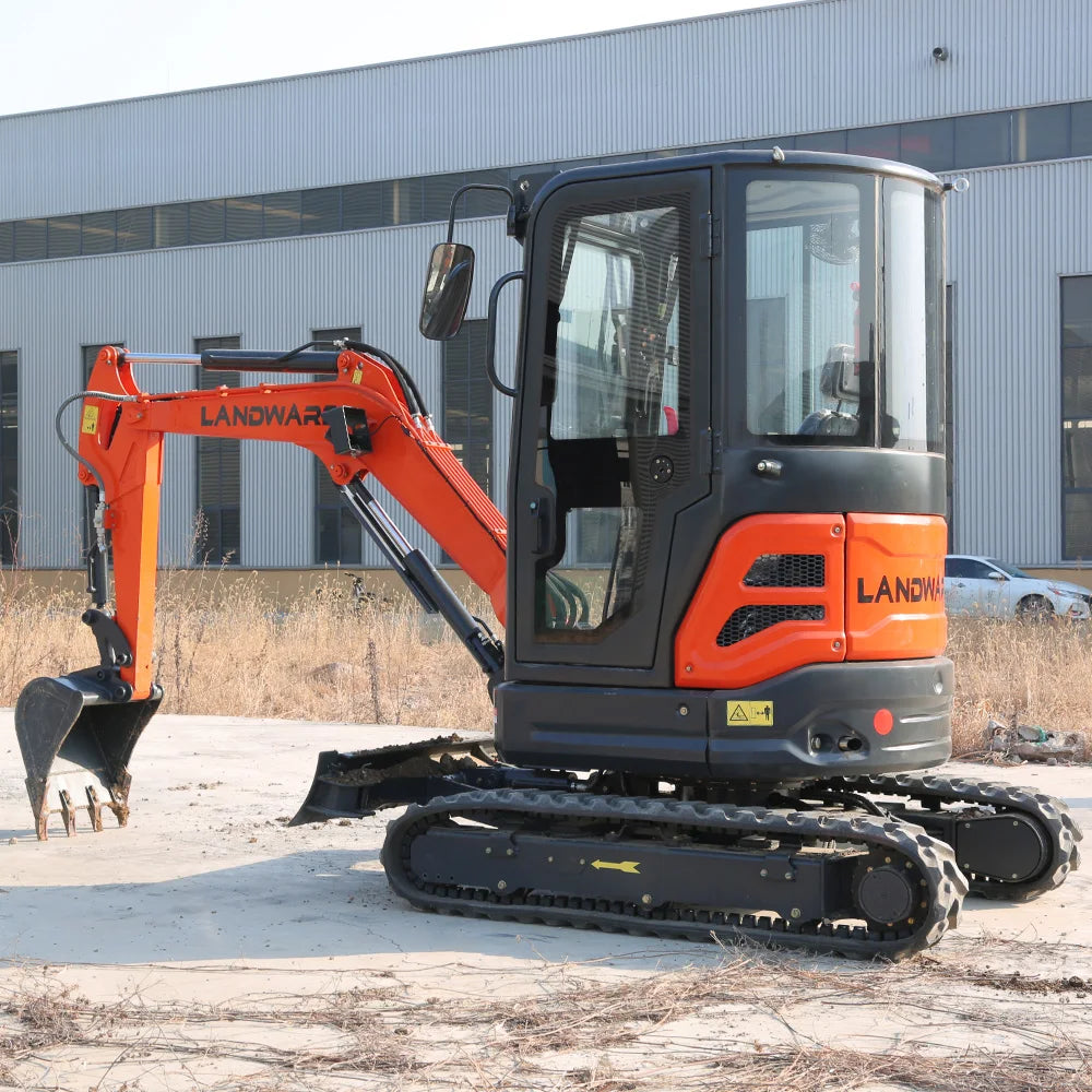 Landward Factory 3 Ton Mini Excavator Customize Small minibagger Wholesale excavators Hydraulic 2.5 ton Mini Excavators Machine