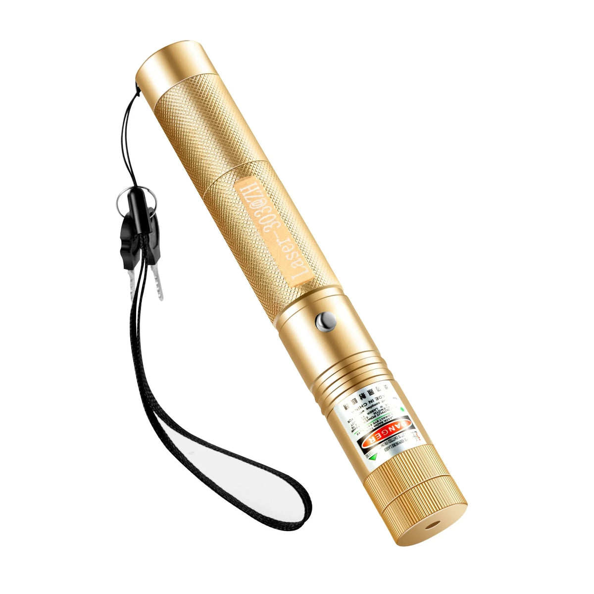 (Do not provide batteries) Green Light Portable Laser pointer LED Training Torch Pet Cat Tickle Toy Flashlight