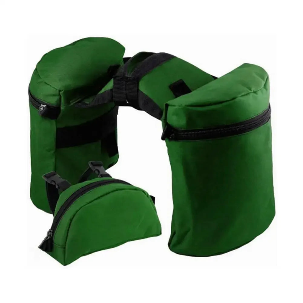 Saddle Bags For Horses Durable Horn Saddle Bag Set Washable Saddle Pouch Practical Pommel Pocket For Long-Distance Riding Me
