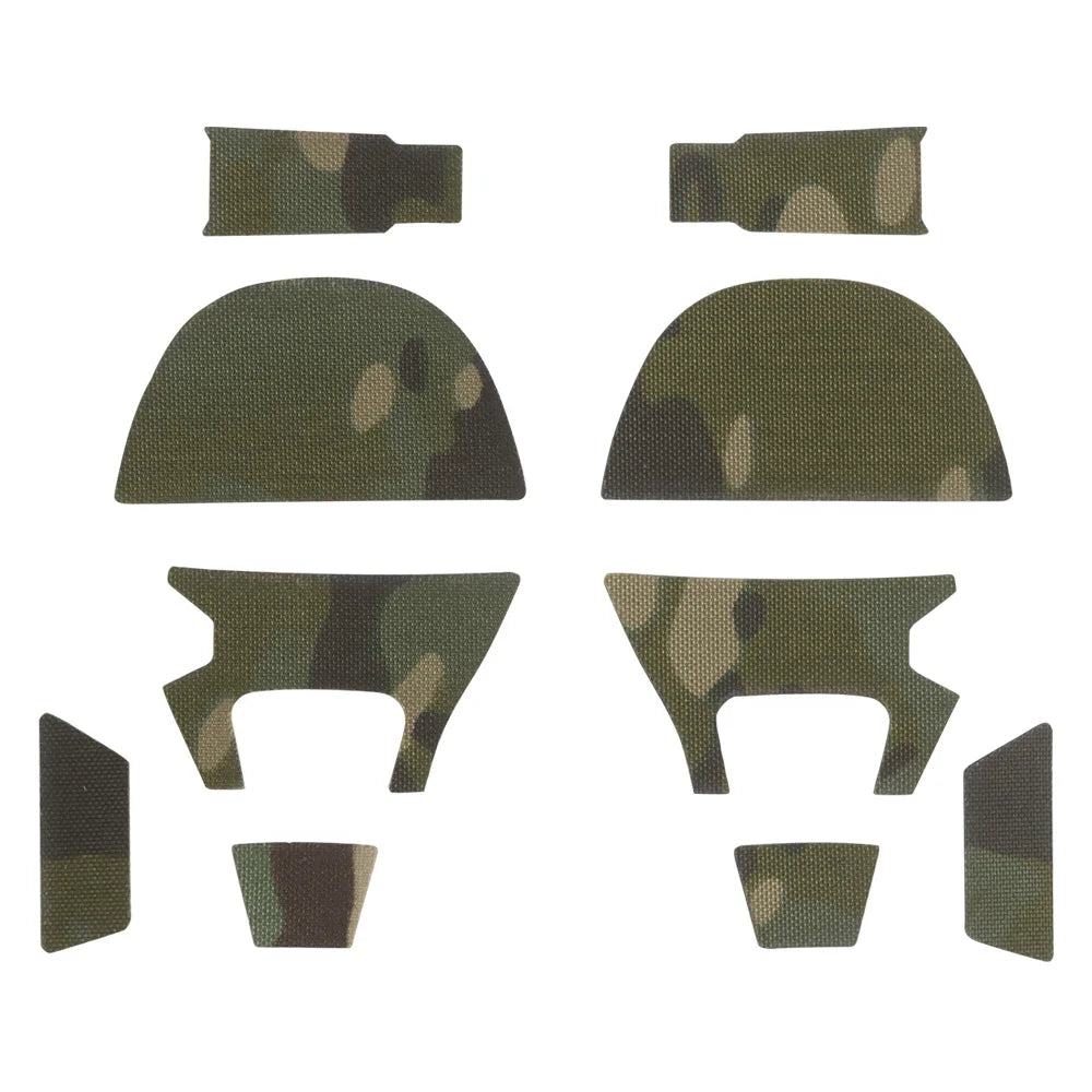 Tactical Headset Camo Sticker for Ops Core AMP Camouflage GEN6 Headphone Protection Earmuff Hunting Shooting Airsoft Accessaries