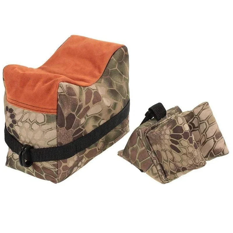Portable Shooting Front and Rear Bench Rest Bag, Rifle Target Stand for Hunting Gun Support, Sandbag Stand Holders