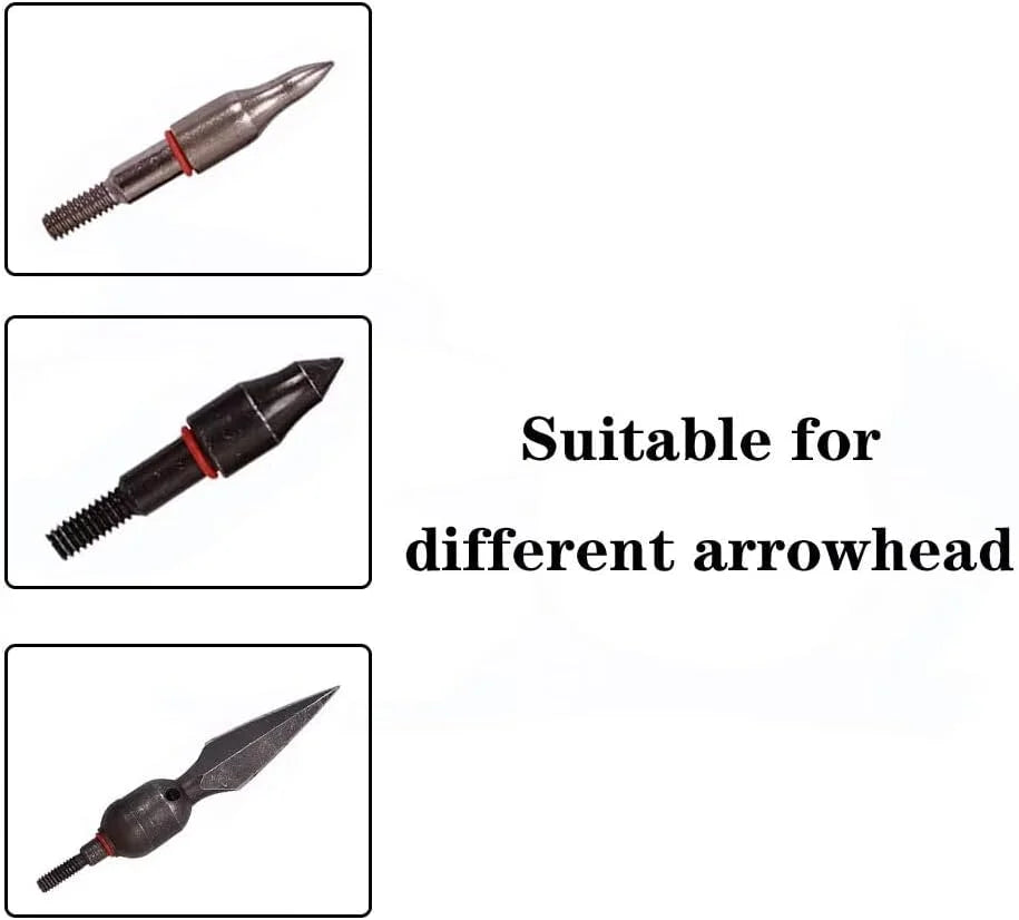 50/100pcs Archery Arrow Broadhead O-Rings Archery Arrowhead Points Locks O Ring Rubber Washers Target Broadhead Arrow Point Tips