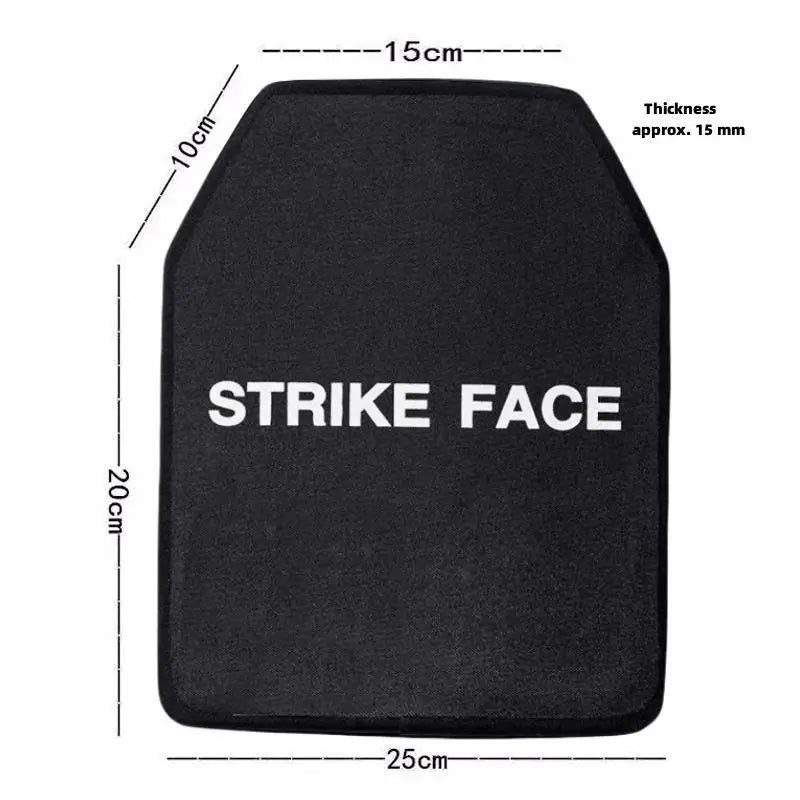 25X30CM Protective Board 15mm Thick Pure PE Tactical Defense Shield Insertion Board Backpack Deck Tactical Vest