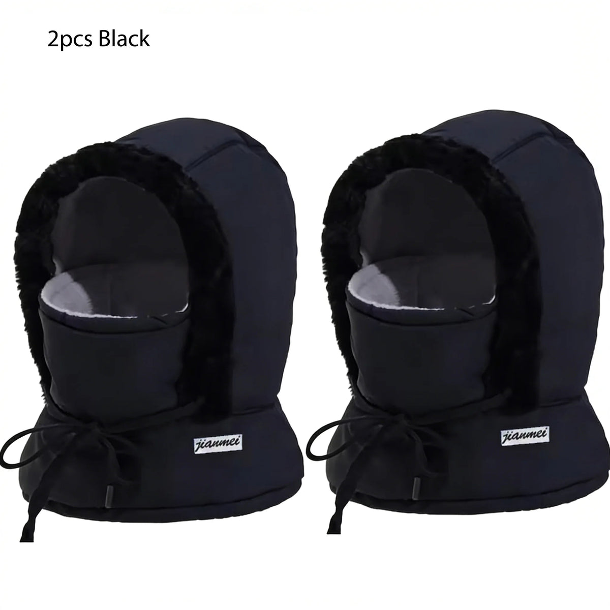 Winter Down Hat With Hood Unisex Thickened Warm Windproof And Waterproof Cap For Men Women Outdoor Skiing Hiking