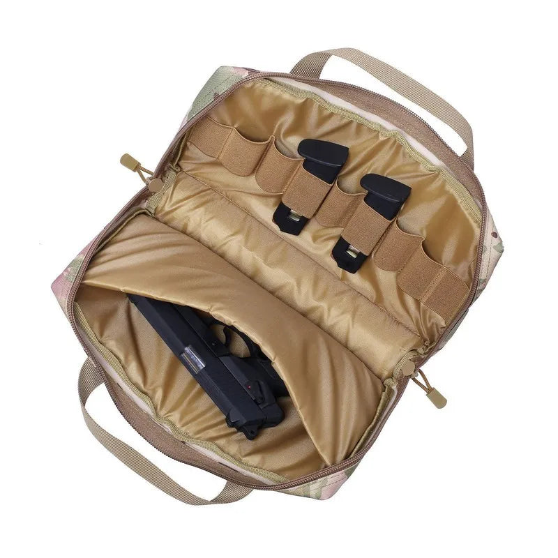Outdoor Gun Carry Bag EDC Tool Pouch Hunting Accessories Magazine Pouch Holder Pistol Handgun Protection Case Holster